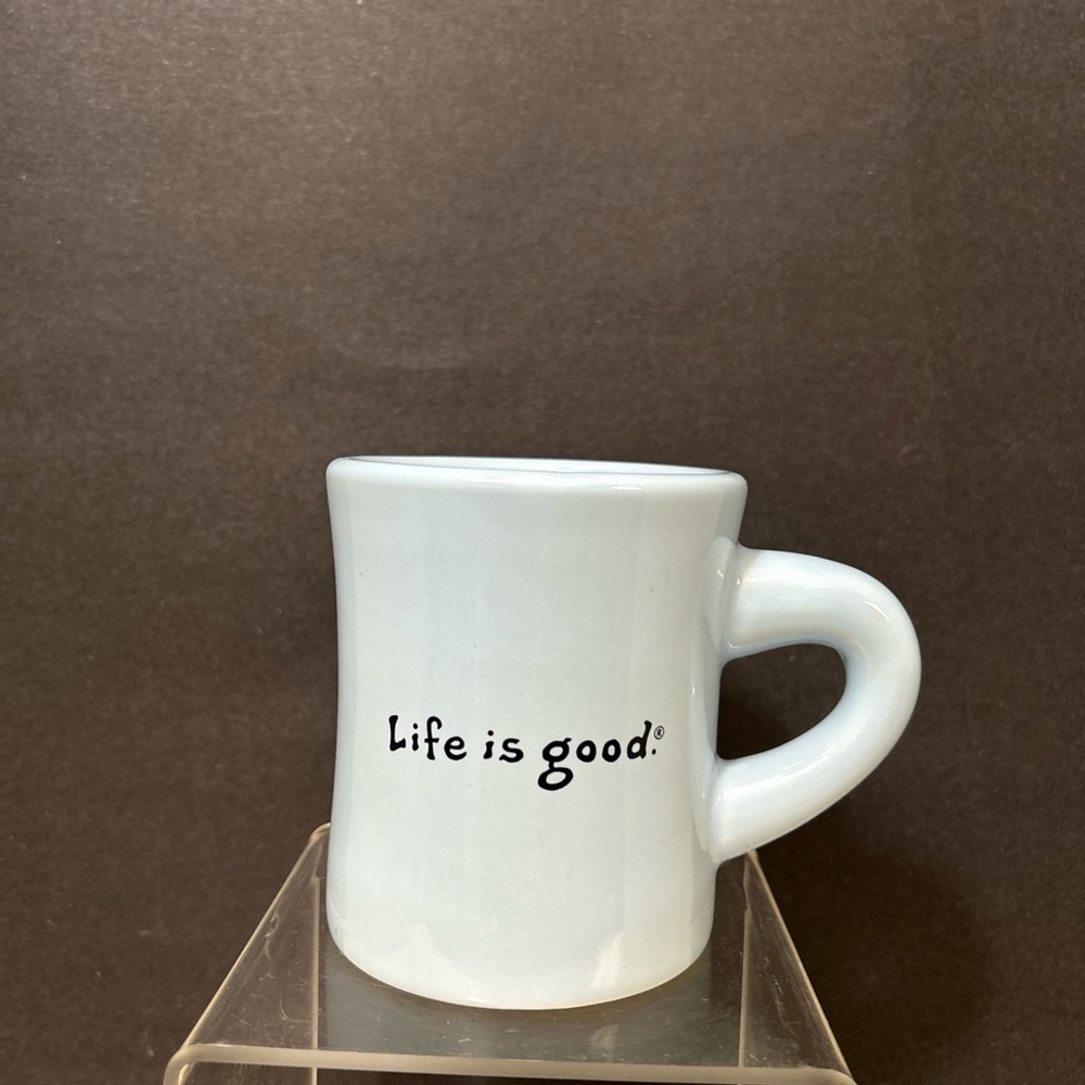 Life is Good White Ceramic Mug